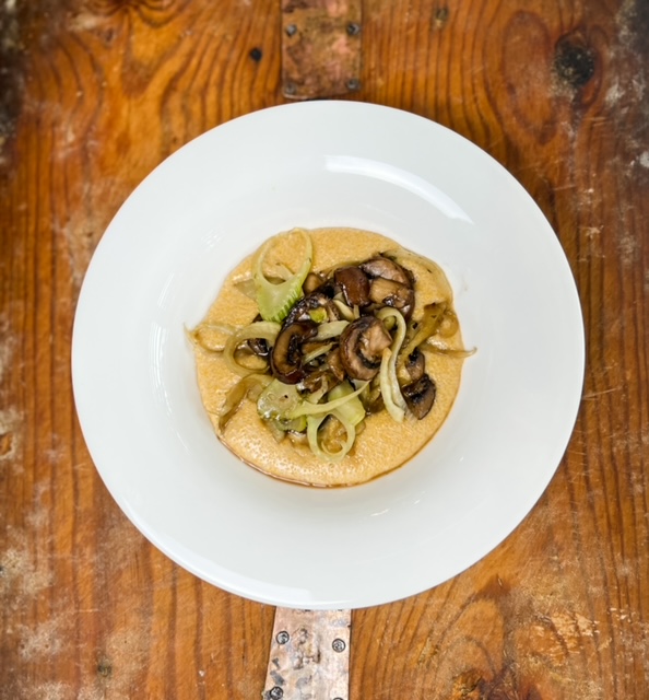 Polenta with Mushrooms & Fennel Recipe | French Culture & Lifestyle Blog | A Taste of Paris