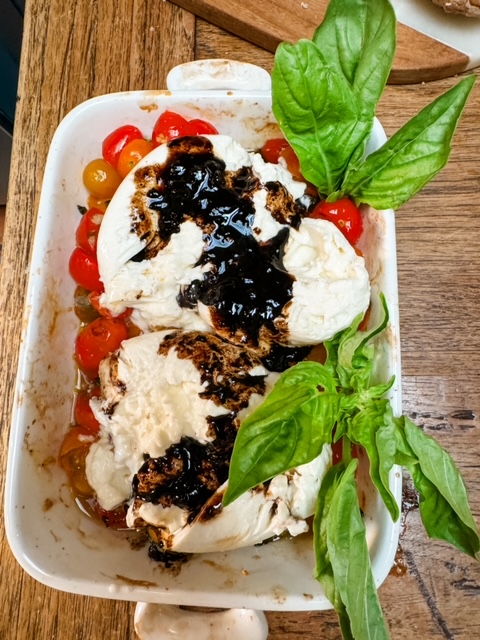 Heirloom Tomatoes with Burrata Recipe