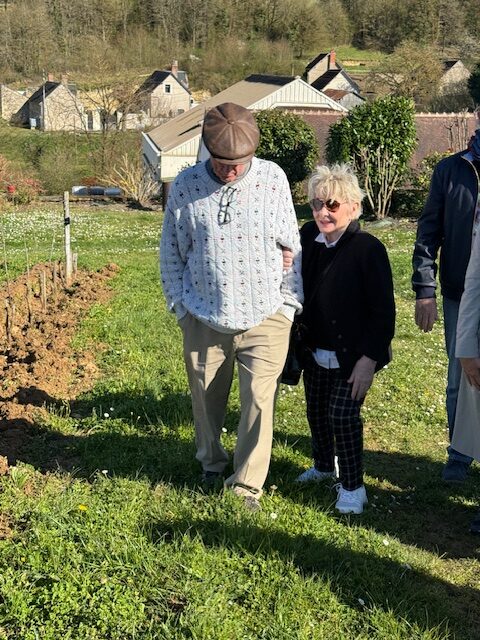 walk among the vines
