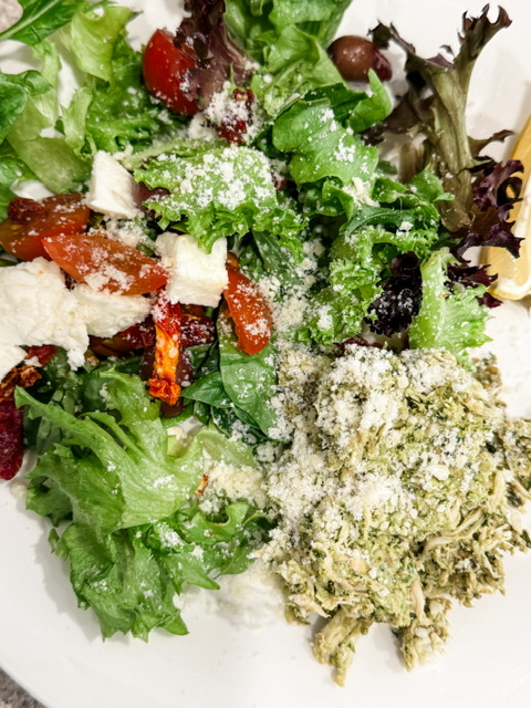 Chicken Pesto Salad Before Summer's Gone