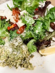 Chicken Pesto Salad Before Summer's Gone