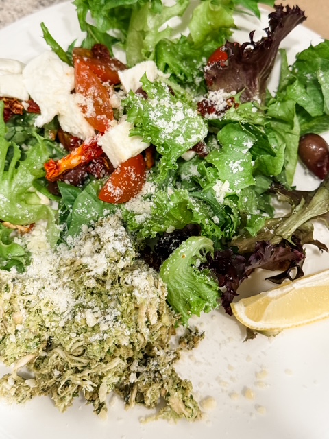 Chicken Pesto Salad Before Summer's Gone