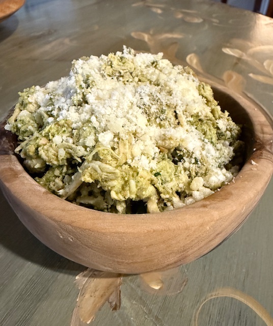 Chicken Pesto Salad Before Summer's Gone