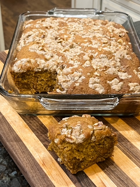 Pumpkin Coffee Cake