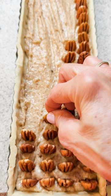 Frenchified Pecan Pie