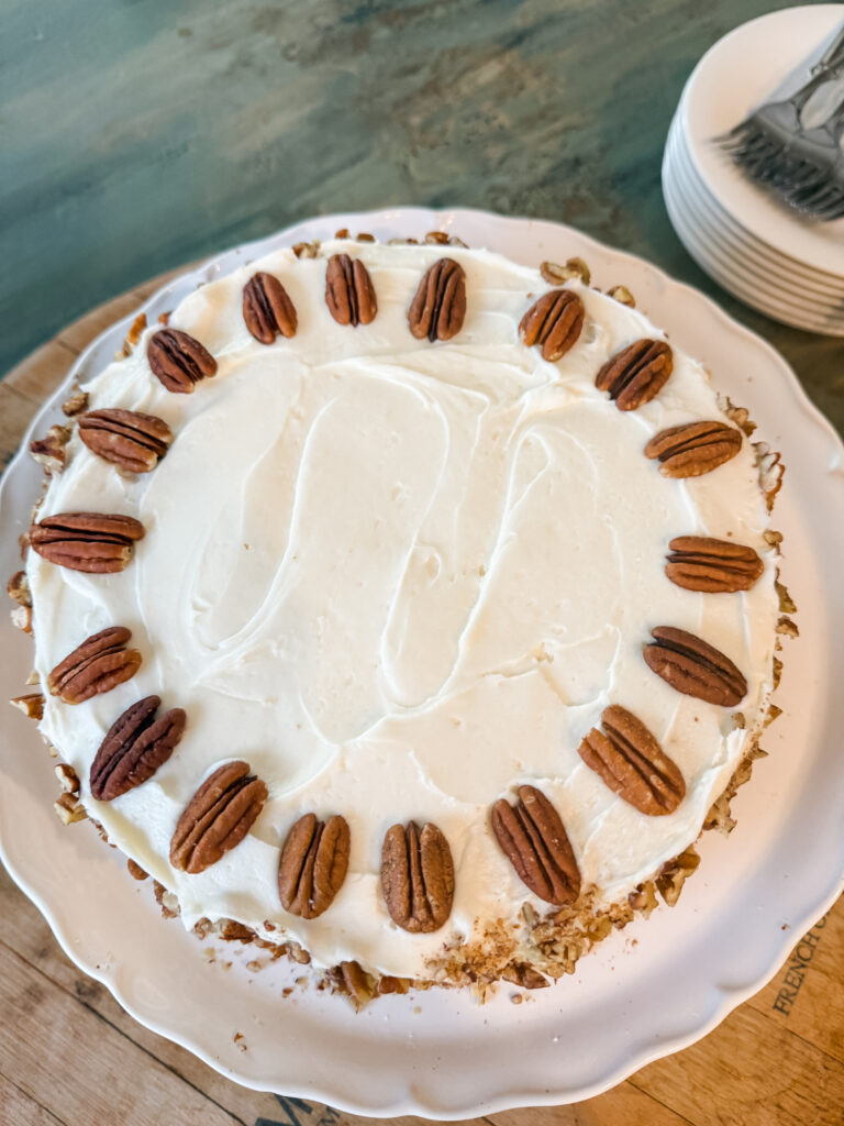 Italian Cream Cake for Easter