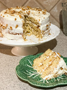 Italian Cream Cake for Easter