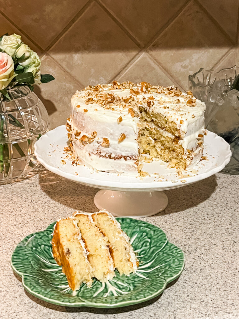 Italian Cream Cake for Easter