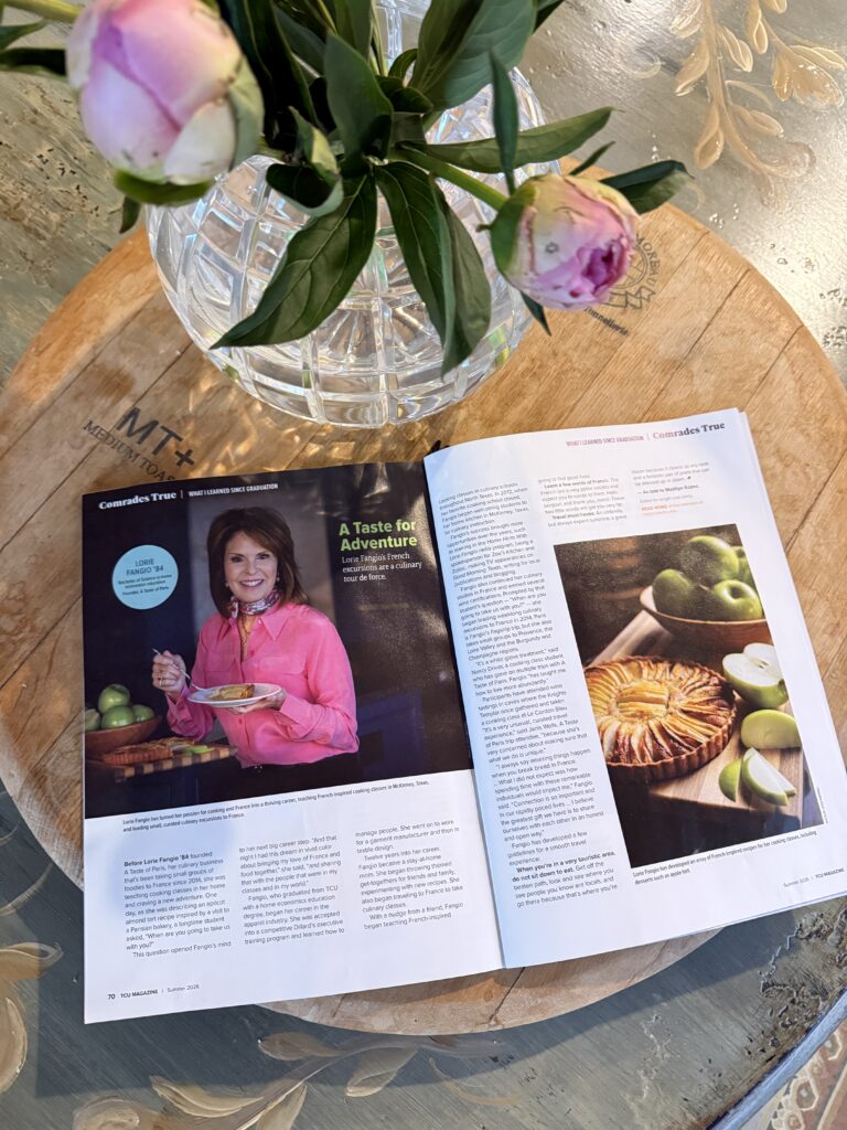 Lorie Fangio in TCU Magazine